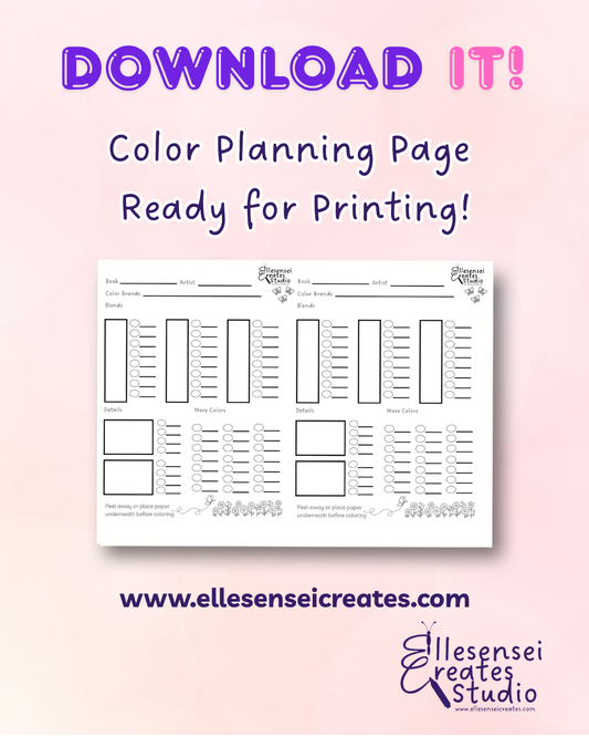 Coloring Planning Page Download
