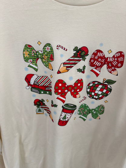 Maître de Noël Coquette Manches Longues